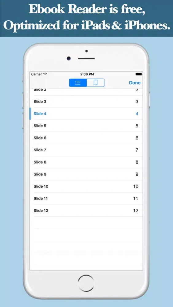 Tangkapan layar eBooks Reader !!!
