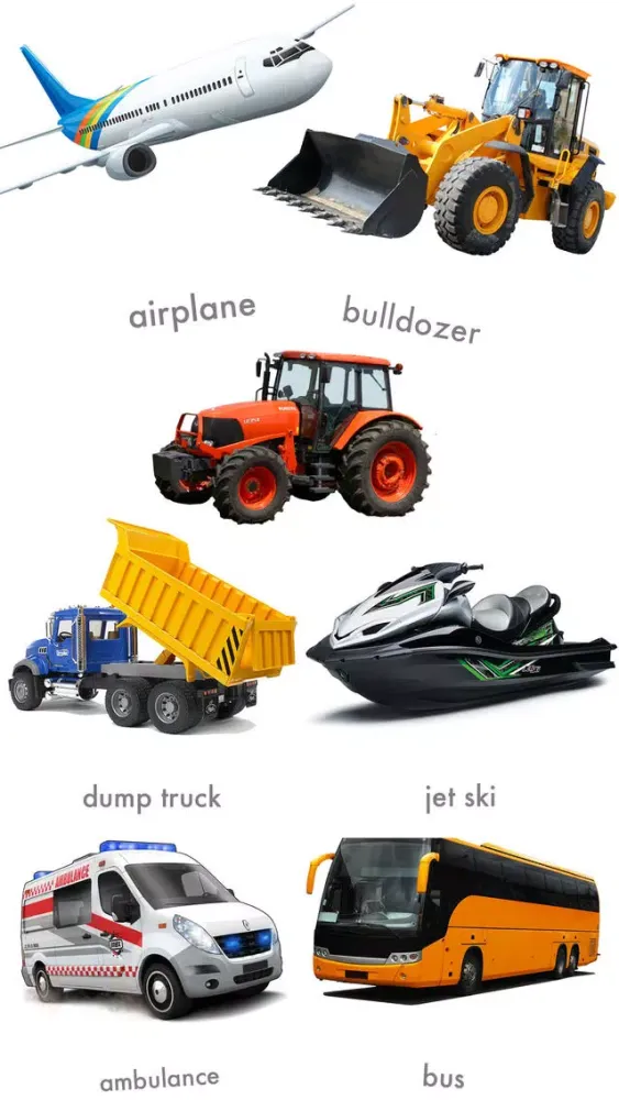 Ảnh chụp màn hình của Toddlers My Baby First Words - Vehicles