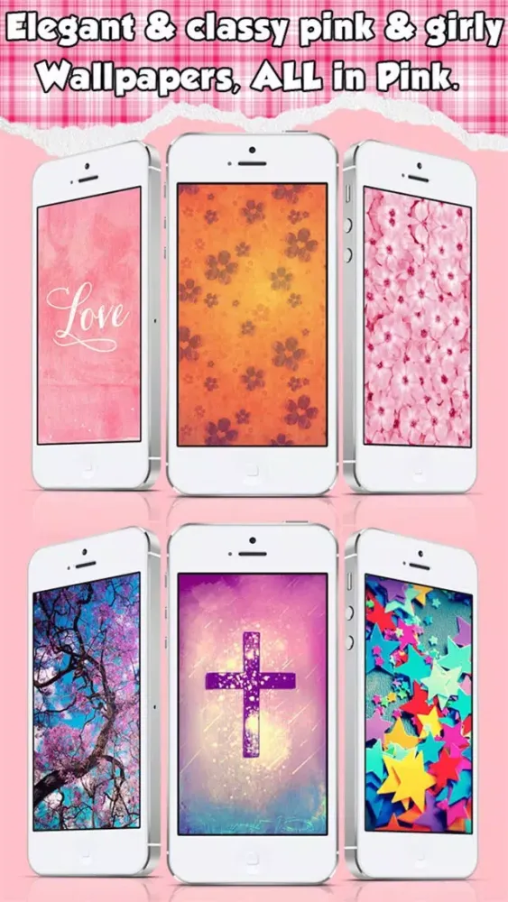 classy pink & girly Wallpapers應用截圖