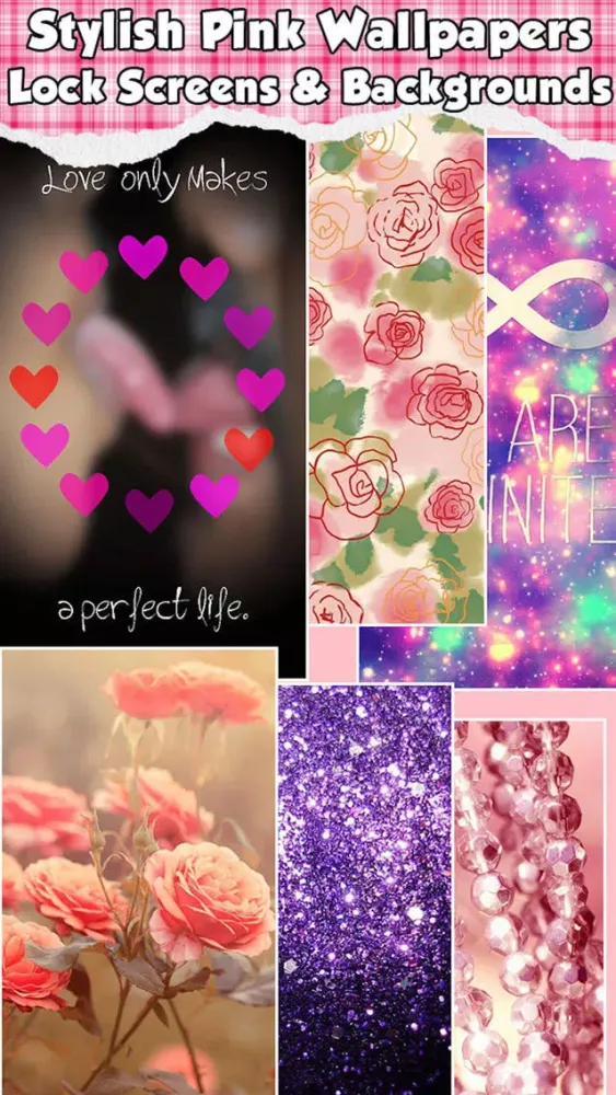 classy pink & girly Wallpapers應用截圖