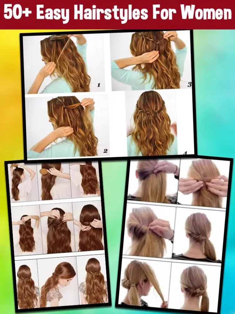 Zrzuty ekranu Women Hairstyles Step By Step - Easy Hairstyles For Girls iPad 