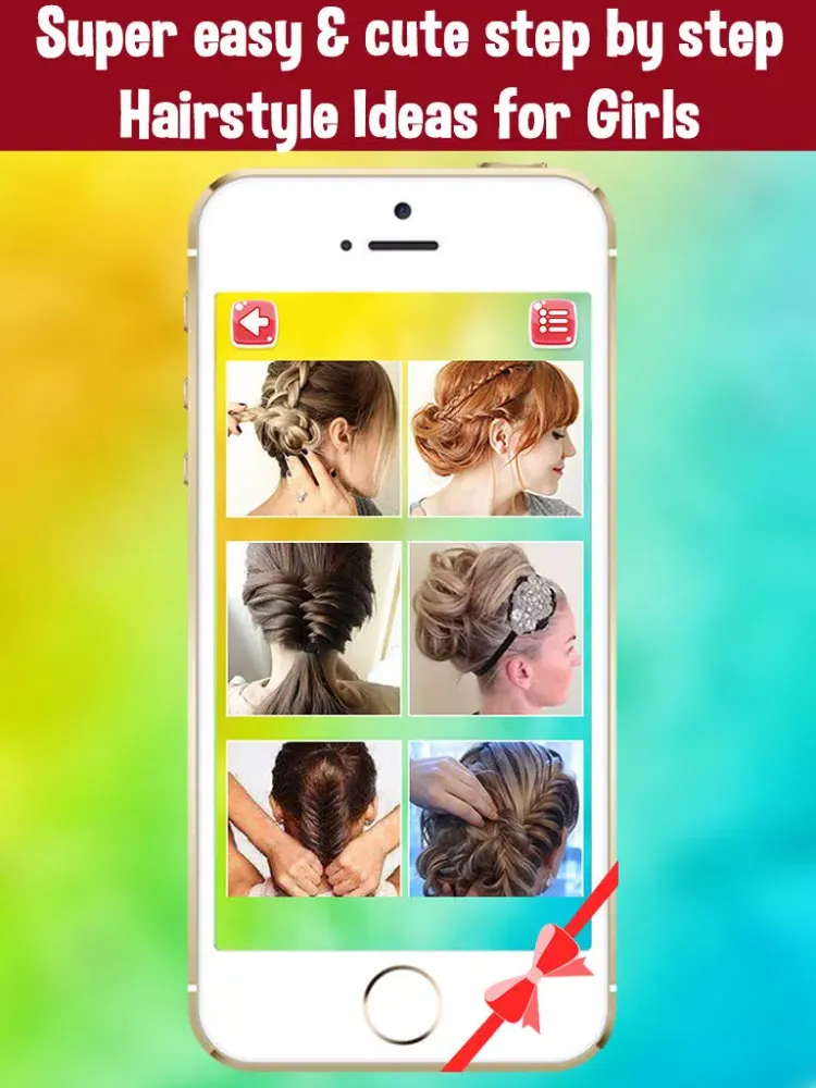 Zrzuty ekranu Women Hairstyles Step By Step - Easy Hairstyles For Girls iPad 