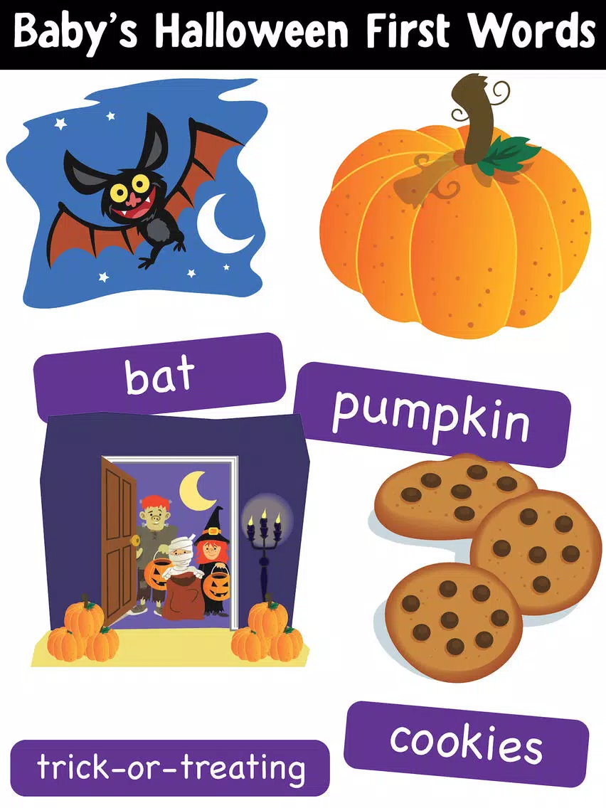 Скриншоты My First Words For Halloween iPad 