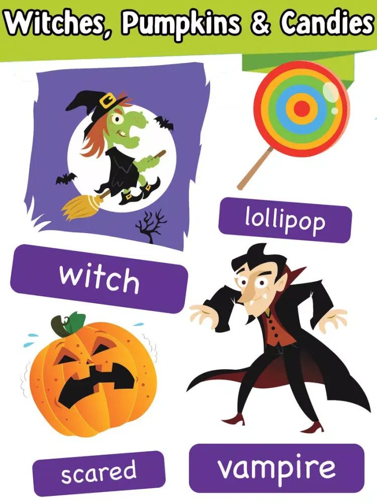 My First Words For Halloween iPad 应用截图