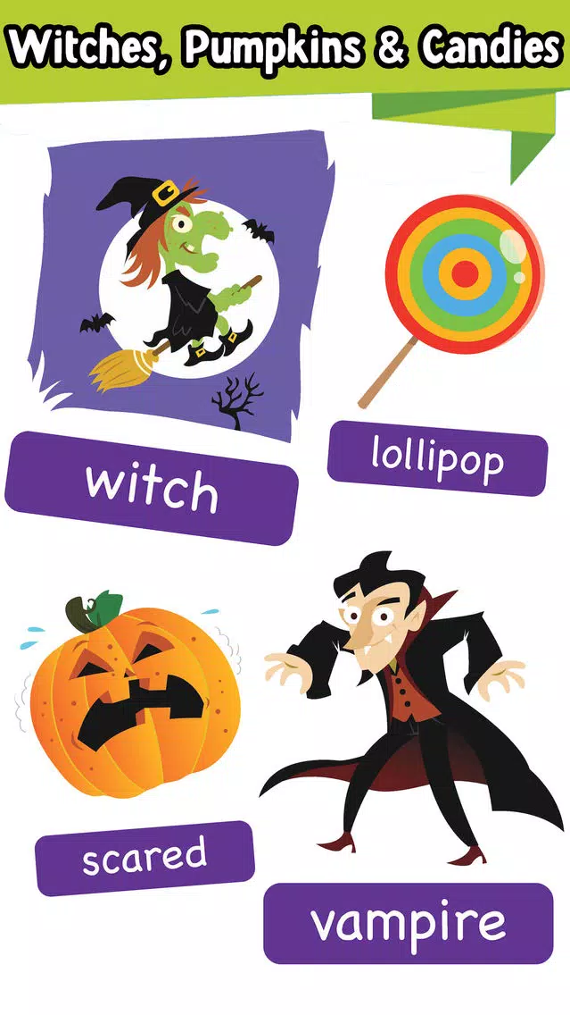 Скриншоты My First Words For Halloween