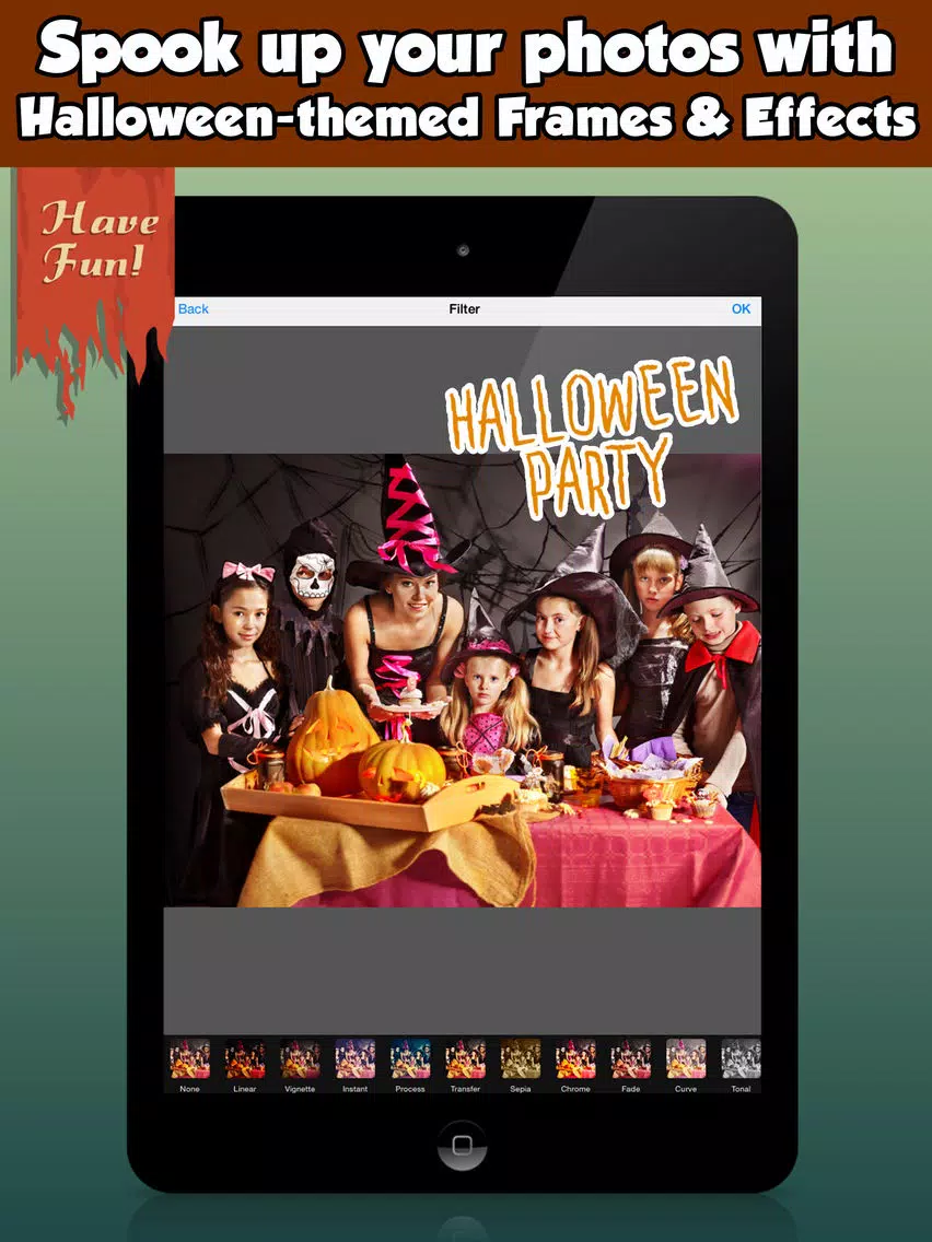 Spooky Halloween Photo Frames Free iPad  স্ক্রিনশট