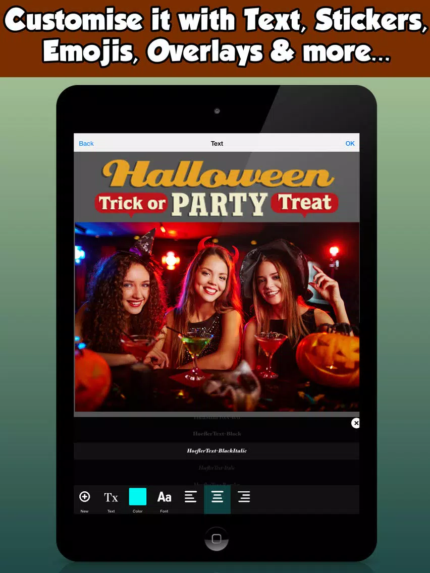Spooky Halloween Photo Frames Free iPad  স্ক্রিনশট