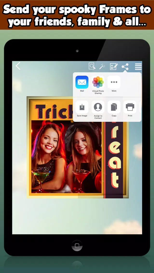 Spooky Halloween Photo Frames Free স্ক্রিনশট