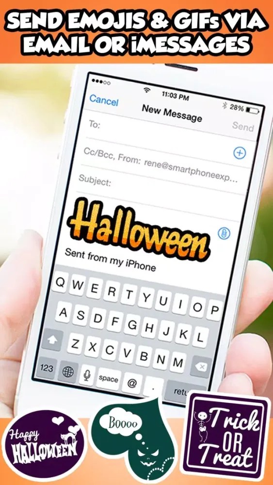 تصاویر Halloween Emojis, 3d Emoticons & Chat Stickers
