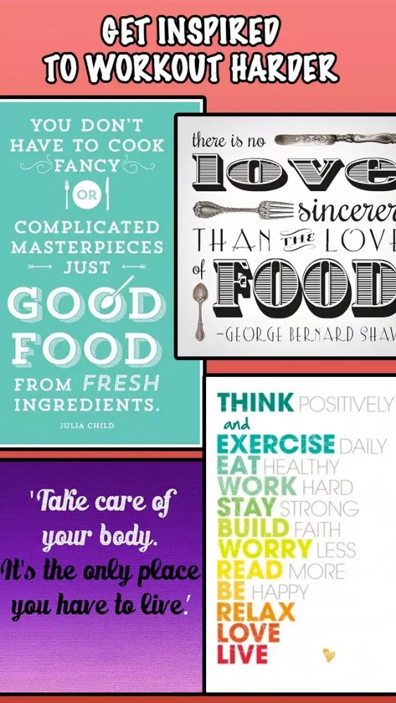 Daily Inspirational & Motivational Health-Fitness Pic Quotes應用截圖