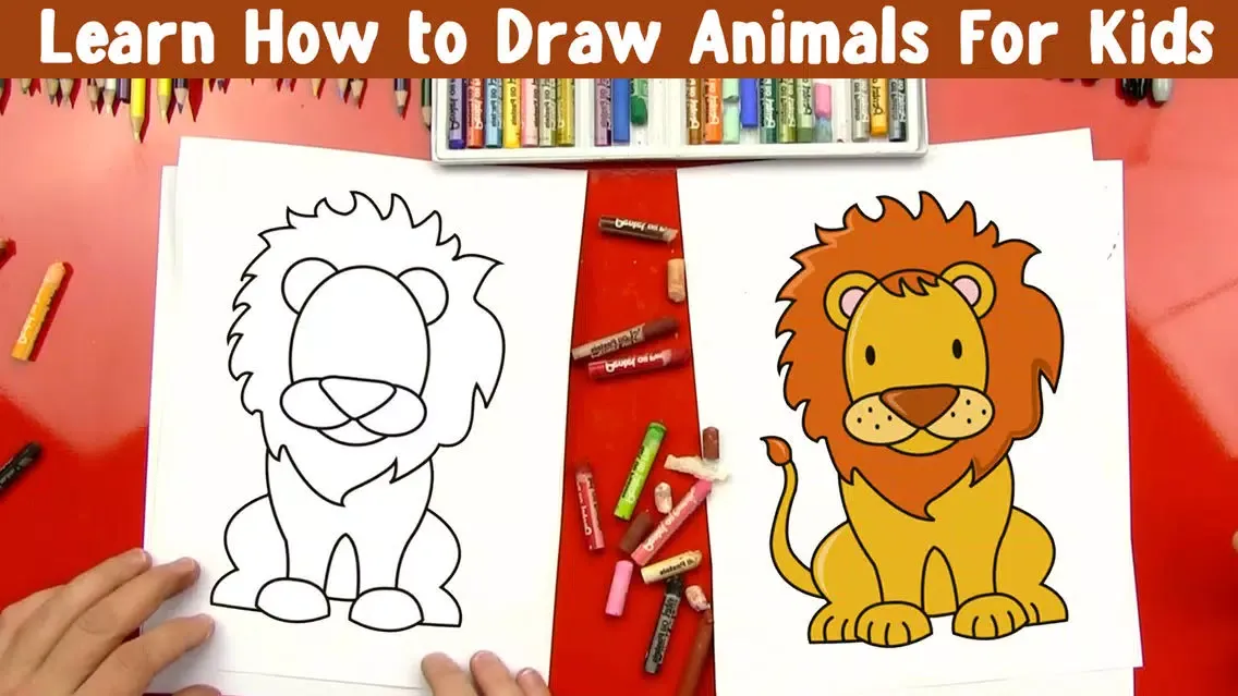 Learn How To Draw Animals For Kids Screenshots