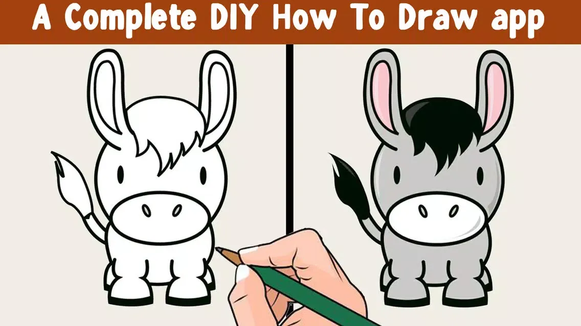 Learn How To Draw Animals For Kids Screenshots