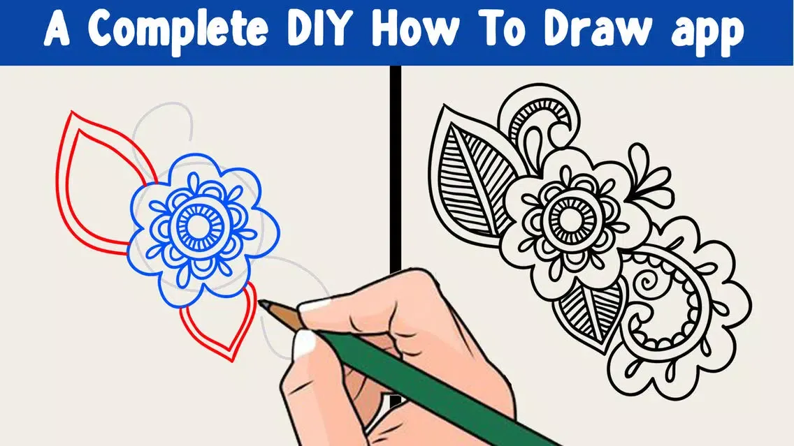 صور Learn How To Draw Henna Tattoo