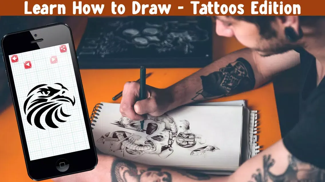 تصاویر Learn How To Draw Tattoos