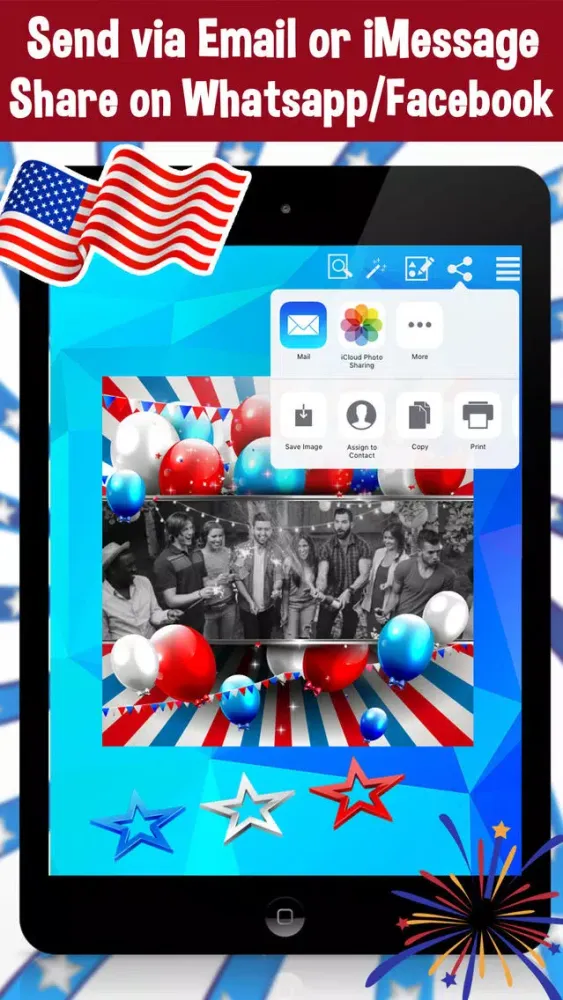 4th Of July - Independence Day Photo Frames Editor স্ক্রিনশট
