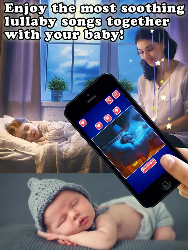 Captures d'écran de Lullaby & Bedtime Songs for Babies – Musical Lullabies & Sleepy Sounds For Babies iPad 