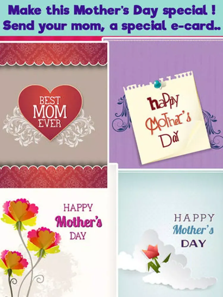 Скриншоты Mother's Day Cards & Greetings iPad 