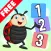 Toddler Counting Numbers 123 Flash Cards With Sounds