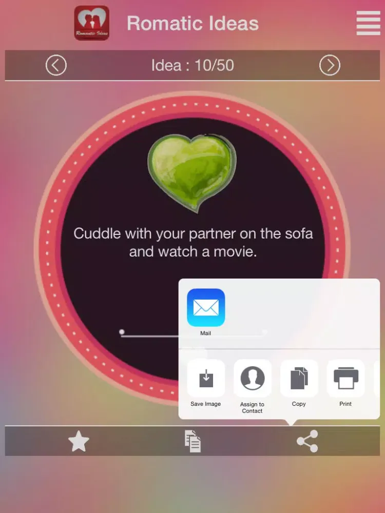 Tangkapan layar Meet Singles - Romantic Ideas iPad 