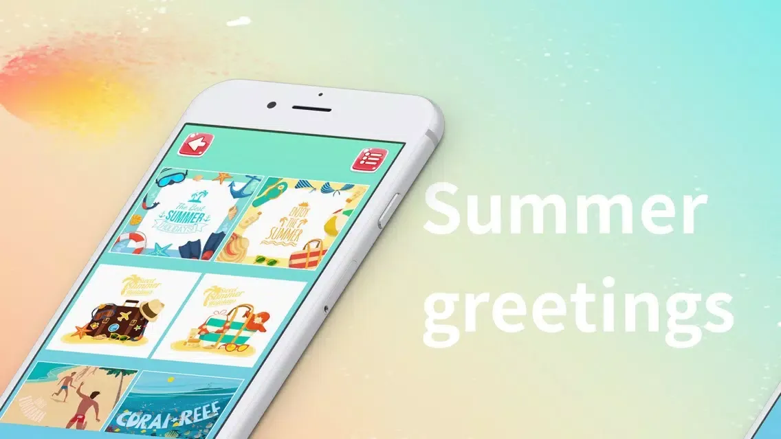 Capturas de pantalla de Enjoy The Summer Time Cards