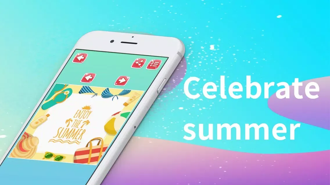 Capturas de pantalla de Enjoy The Summer Time Cards