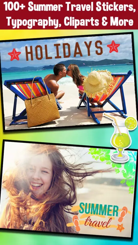 Summer Candy Photo Editor - Edit Your Beach Summer Adventures應用截圖