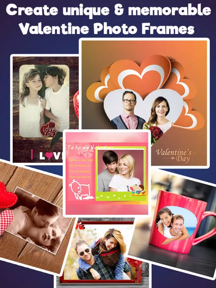 Captures d'écran de Valentine's Day Frames & Photo Editor iPad 