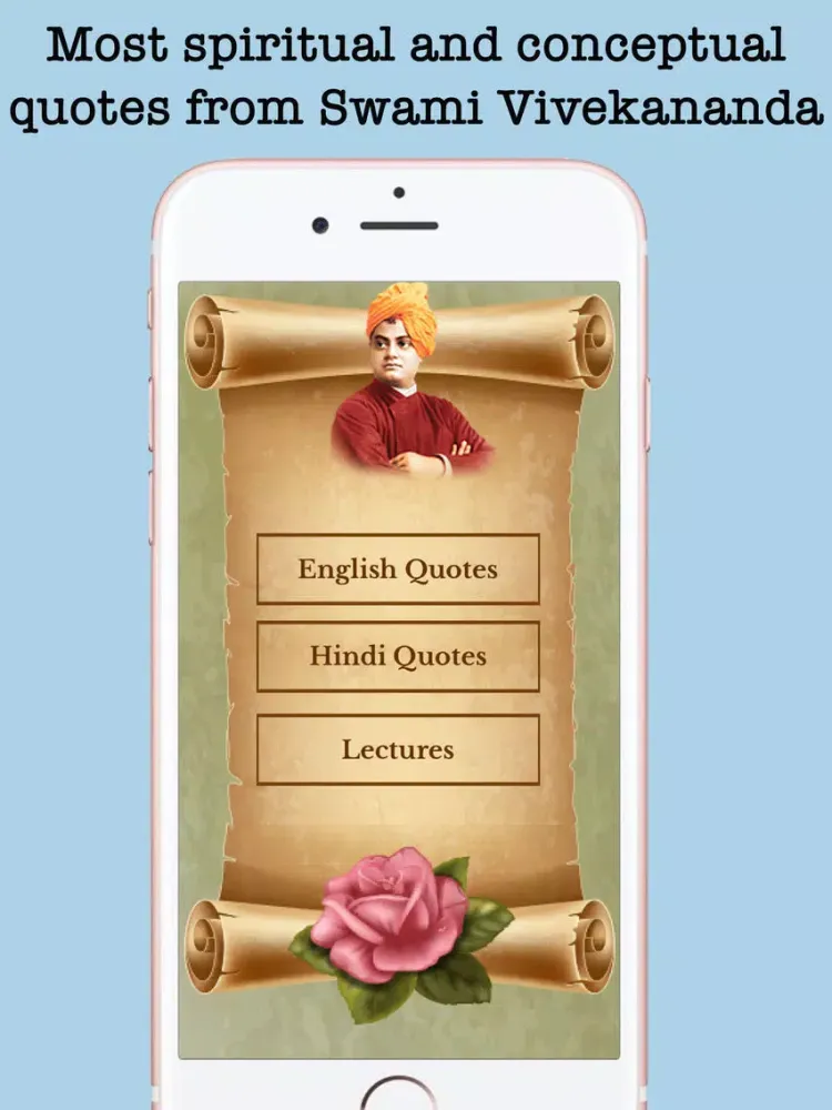 Capturas de tela do Swami Vivekananda Quotes & Speeches iPad 