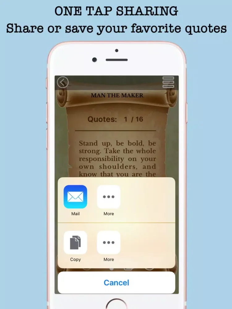 Capturas de tela do Swami Vivekananda Quotes & Speeches iPad 