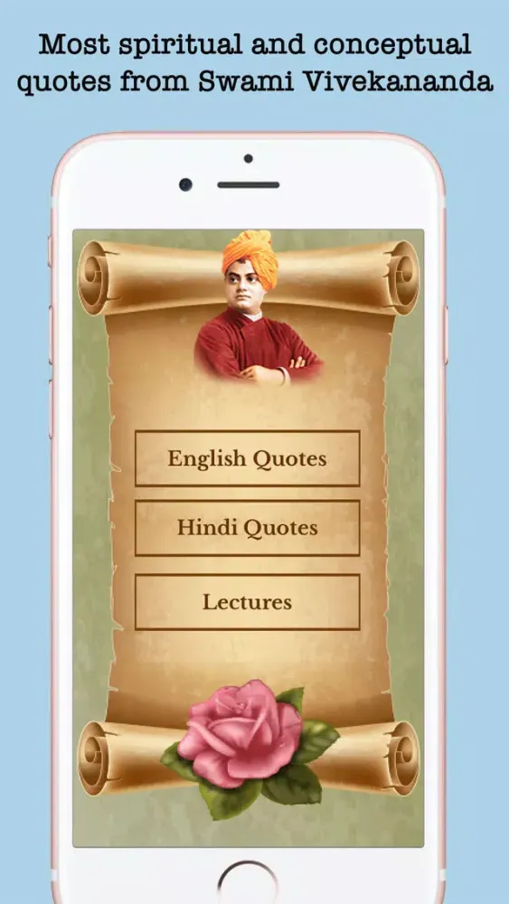 Capturas de tela do Swami Vivekananda Quotes & Speeches