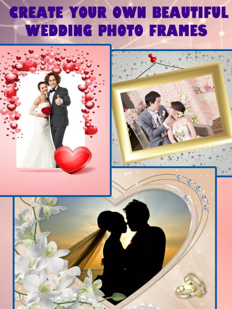 Zrzuty ekranu Wedding Frames Photo Editor iPad 