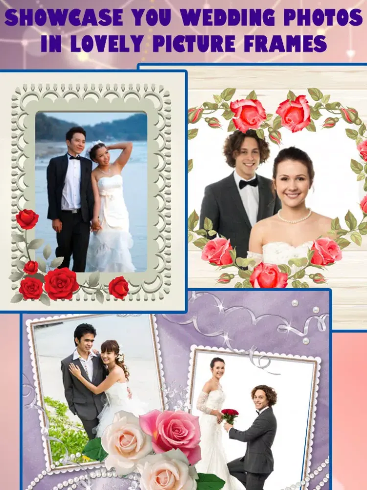 Zrzuty ekranu Wedding Frames Photo Editor iPad 