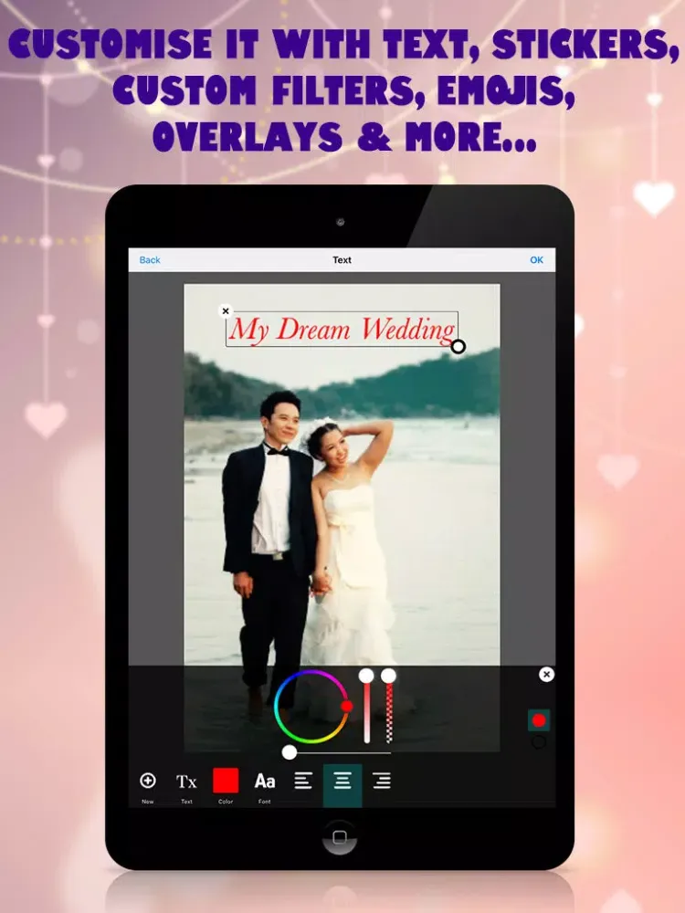Zrzuty ekranu Wedding Frames Photo Editor iPad 