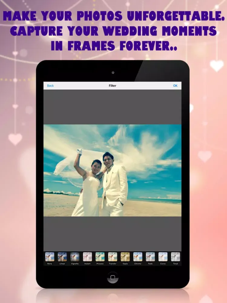 Zrzuty ekranu Wedding Frames Photo Editor iPad 