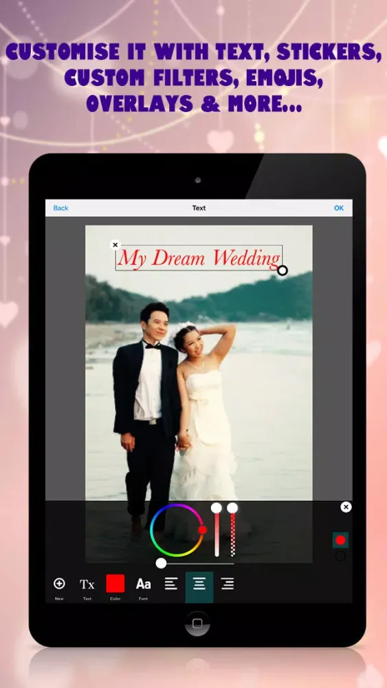Zrzuty ekranu Wedding Frames Photo Editor
