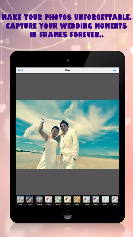 Zrzuty ekranu Wedding Frames Photo Editor