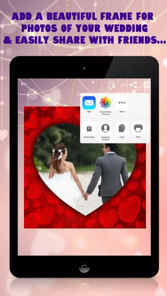 Zrzuty ekranu Wedding Frames Photo Editor