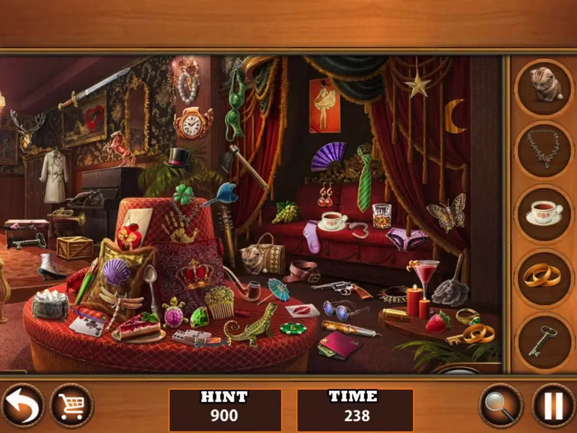 Tangkapan skrin Hidden Object : East Wedding iPad 