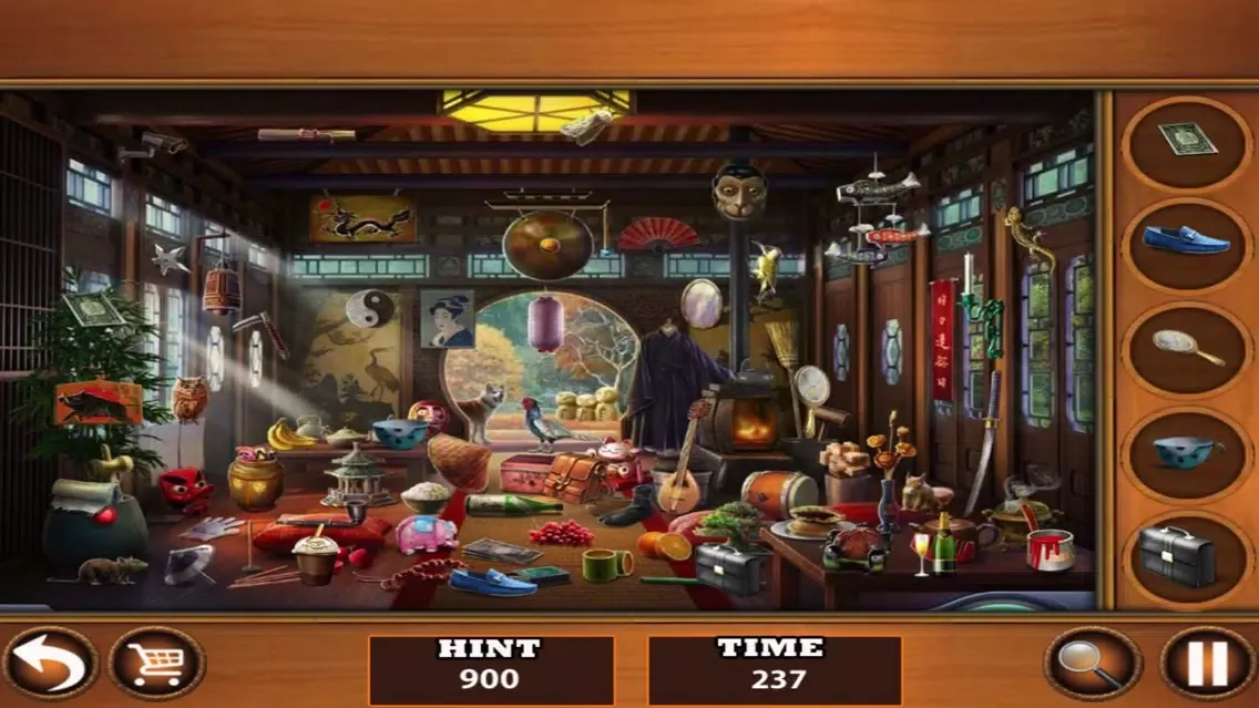 Tangkapan skrin Hidden Object : East Wedding