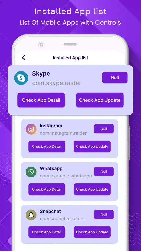 Capturas de pantalla de App Update & Phone Software
