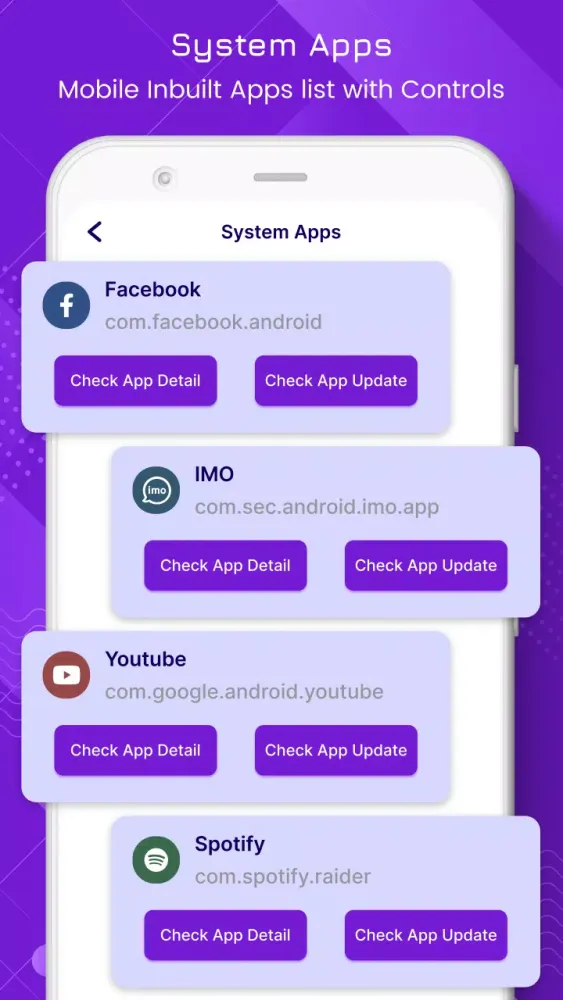 Capturas de pantalla de App Update & Phone Software