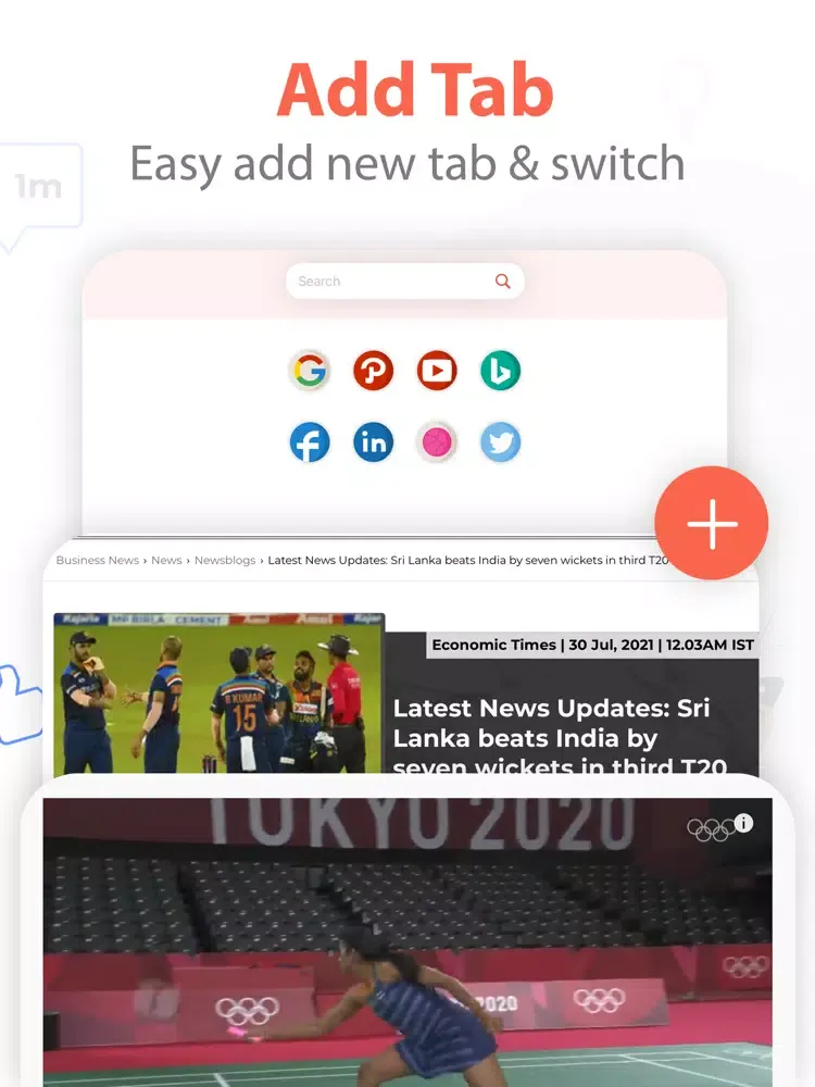 Zrzuty ekranu U Browser - Secure Browser iPad 