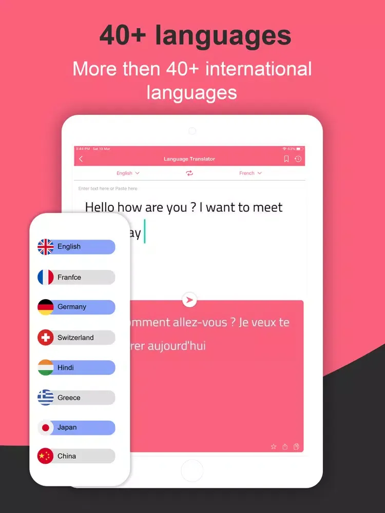 Zrzuty ekranu UD Dictionary & Translator iPad 