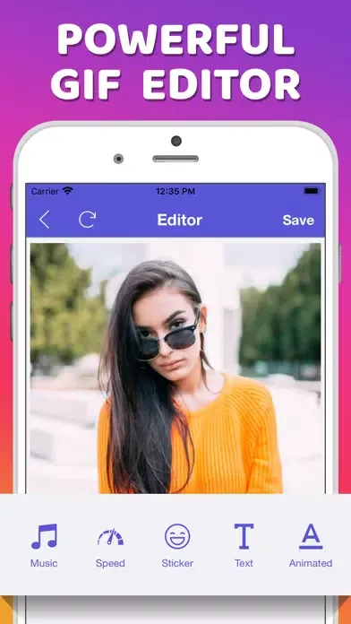 GIF Maker : Make Video To GIFs应用截图