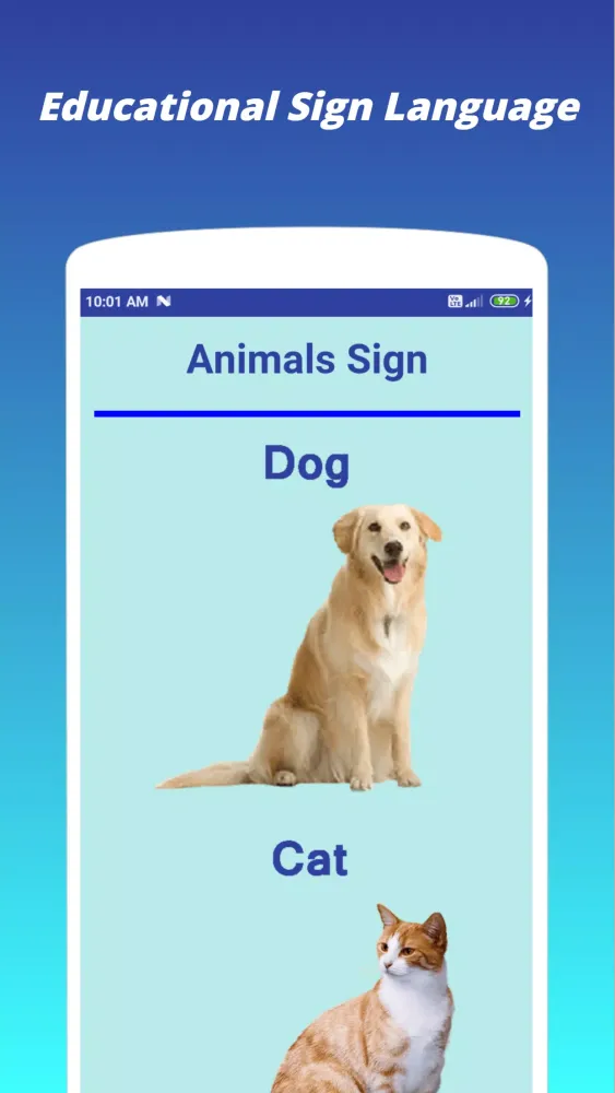 Скриншоты Educational Sign Language