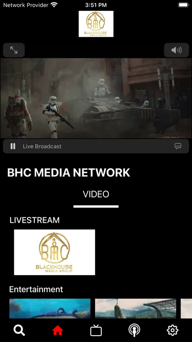 Скриншоты BHC MEDIA NETWORK