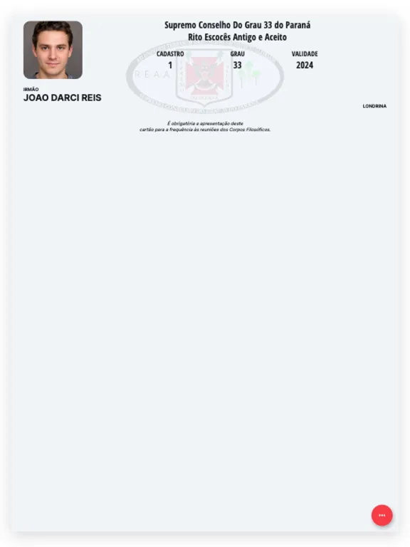 تصاویر Supremo Conselho Grau 33 do Pr iPad 
