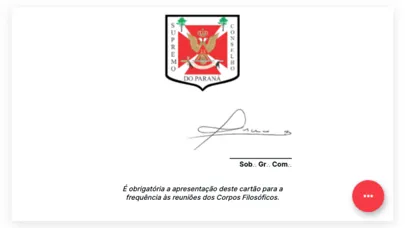 تصاویر Supremo Conselho Grau 33 do Pr
