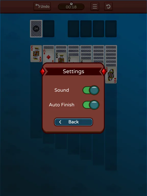 Solitaire Classic Master iPad  Screenshots