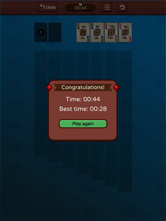 Solitaire Classic Master iPad  Screenshots